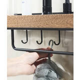 収納ウォールマウントシェルフ ホック付きM | aimoha  | 詳細画像3 