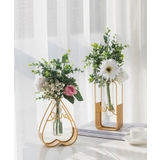 広口試験管の一輪挿し ゴールド花瓶 韓国ファッション 韓国インテリア | aimoha | 詳細画像12