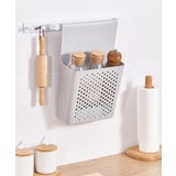 グレー | 吊るして便利!サイド 収納カゴ L | aimoha