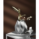 グレー | 折り紙風アートモダン花瓶 花瓶 フラワーベース | aimoha