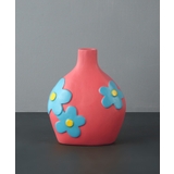 ピンク | カラフルなお花の陶器花瓶 | aimoha