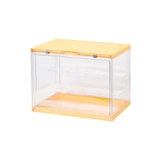 イエロー | 取り出しやすい下開き 扉付きマグネット カラーボックス | aimoha 