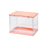 オレンジ | 取り出しやすい下開き 扉付きマグネット カラーボックス | aimoha 