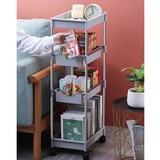 可動式４段引き出し収納ラックカート 可動 キッチンワゴン | aimoha  | 詳細画像11 