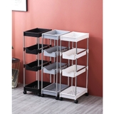 可動式４段引き出し収納ラックカート 可動 キッチンワゴン | aimoha  | 詳細画像15 