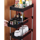 可動式４段引き出し収納ラックカート 可動 キッチンワゴン | aimoha  | 詳細画像5 