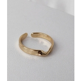 ゴールド1 | 韓国風シンプルリング | aimoha