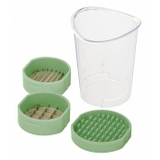 【カラー色指定不可】スライサーカップ 果物 野菜 カット 簡単便利 キッチン  | Amulet | 詳細画像8 