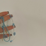 ネックレス クリスタルブルーフラワービーズセットネックレス/2個セット | marcydorn | 詳細画像10