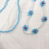 ネックレス クリスタルブルーフラワービーズセットネックレス/2個セット | marcydorn | 詳細画像11