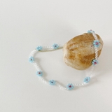 ネックレス クリスタルブルーフラワービーズセットネックレス/2個セット | marcydorn | 詳細画像5