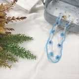 ネックレス クリスタルブルーフラワービーズセットネックレス/2個セット | marcydorn | 詳細画像9