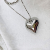 ネックレス メタルハート&ビジューネックレス 2連/2個セット | marcydorn | 詳細画像9