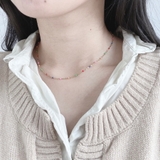 ネックレス スモールアクセントカラフルカラーネックレス | marcydorn | 詳細画像1