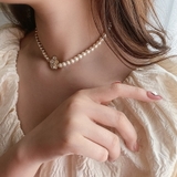 ネックレス ハーフトップゴールドラインフラワーネックレス | marcydorn | 詳細画像4