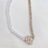 ネックレス ハーフトップゴールドラインフラワーネックレス | marcydorn | 詳細画像9