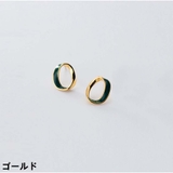 ゴールド | ピアス ツイストオーバル レディース | And Kawaii