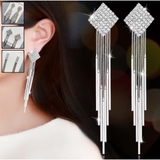 ピアス 揺れる カジュアル シルバー 韓国ファッション | And Kawaii | 詳細画像1