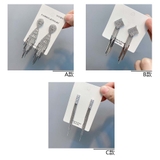 ピアス 揺れる カジュアル シルバー 韓国ファッション | And Kawaii | 詳細画像2