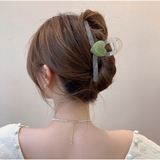 ヘアクリップ バレッタ アクリルバンスクリップ ハートヘアクリップ | And Kawaii | 詳細画像9