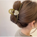 ヘアクリップ バレッタ アクリルバンスクリップ ハートヘアクリップ | And Kawaii | 詳細画像6