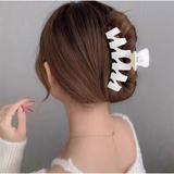 ヘアクリップ バレッタ アクリルバンスクリップ シンプル | And Kawaii | 詳細画像7 