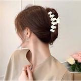 ヘアクリップ バレッタ アクリルバンスクリップ シンプル | And Kawaii | 詳細画像9 
