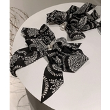 千鳥格子柄リボンバレッタ ヘアクリップ | SUNSHINE CLOSET | 詳細画像10