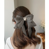 千鳥格子柄リボンバレッタ ヘアクリップ | SUNSHINE CLOSET | 詳細画像6