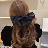 サテンビッグリボンバレッタ韓国ヘアアクセ | SUNSHINE CLOSET | 詳細画像2 