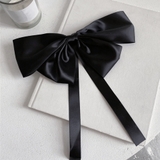 サテンビッグリボンバレッタ韓国ヘアアクセ | SUNSHINE CLOSET | 詳細画像9 