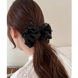 レディースヘアアクセサリー 髪飾りギンガムチェック ガーリーまとめ髪 | SUNSHINE CLOSET | 詳細画像5 