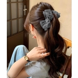 レディースヘアアクセサリー 髪飾りギンガムチェック ガーリーまとめ髪 | SUNSHINE CLOSET | 詳細画像9 