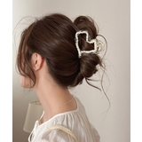 パール調ヘアアクセサリー ビーズデザインヘアクリップ まとめ髪大人可愛い上品 | SUNSHINE CLOSET | 詳細画像3 