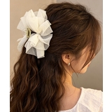 シアービッグリボン髪留め 大きめヘアクリップ 大人可愛いハーフアップ用クリップボ… | SUNSHINE CLOSET | 詳細画像10 
