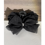 シアービッグリボン髪留め 大きめヘアクリップ 大人可愛いハーフアップ用クリップボ… | SUNSHINE CLOSET | 詳細画像14 