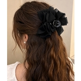 シアービッグリボン髪留め 大きめヘアクリップ 大人可愛いハーフアップ用クリップボ… | SUNSHINE CLOSET | 詳細画像2 