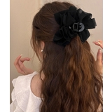 シアービッグリボン髪留め 大きめヘアクリップ 大人可愛いハーフアップ用クリップボ… | SUNSHINE CLOSET | 詳細画像5 