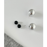 韓国風メタルボールスタッドピアスきれいめ | SUNSHINE CLOSET | 詳細画像10 