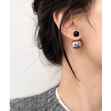 韓国風メタルボールスタッドピアスきれいめ | SUNSHINE CLOSET | 詳細画像5 