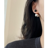 韓国風メタルボールスタッドピアスきれいめ | SUNSHINE CLOSET | 詳細画像7 