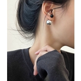 韓国風メタルボールスタッドピアスきれいめ | SUNSHINE CLOSET | 詳細画像8 