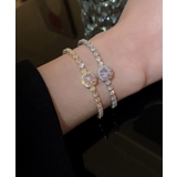 ラインストーンブレスレット韓国風バングル | SUNSHINE CLOSET | 詳細画像12 