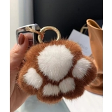 足跡キーホルダー もこもこファーチャーム | SUNSHINE CLOSET | 詳細画像6