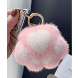 足跡キーホルダー もこもこファーチャーム | SUNSHINE CLOSET | 詳細画像8