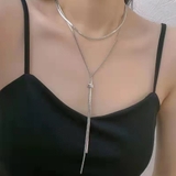 ロングネックレス レディース ラリエット | ANGELCLOSET | 詳細画像1