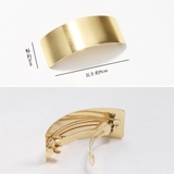 メタルバレッタ 大きめ ヘアクリップ韓国 | SUNSHINE CLOSET | 詳細画像3 