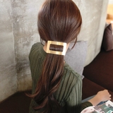 プレートバレッタ 韓国 スクエアフレーム | SUNSHINE CLOSET | 詳細画像1 