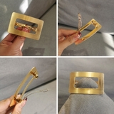 プレートバレッタ 韓国 スクエアフレーム | SUNSHINE CLOSET | 詳細画像4 