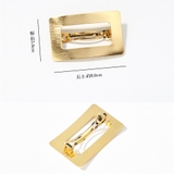 プレートバレッタ 韓国 スクエアフレーム | SUNSHINE CLOSET | 詳細画像9 